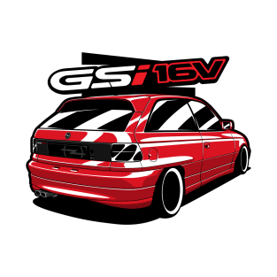 Red Opel Astra GSI T-Shirt