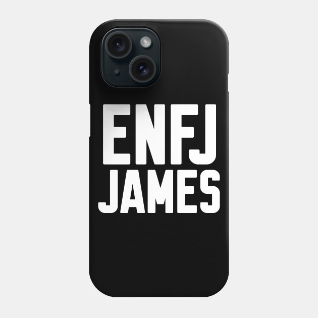 Personalized ENFJ Personality type Phone Case by WorkMemes