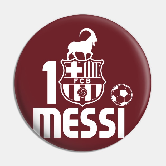 Messi GOAT Pin by justSVGs