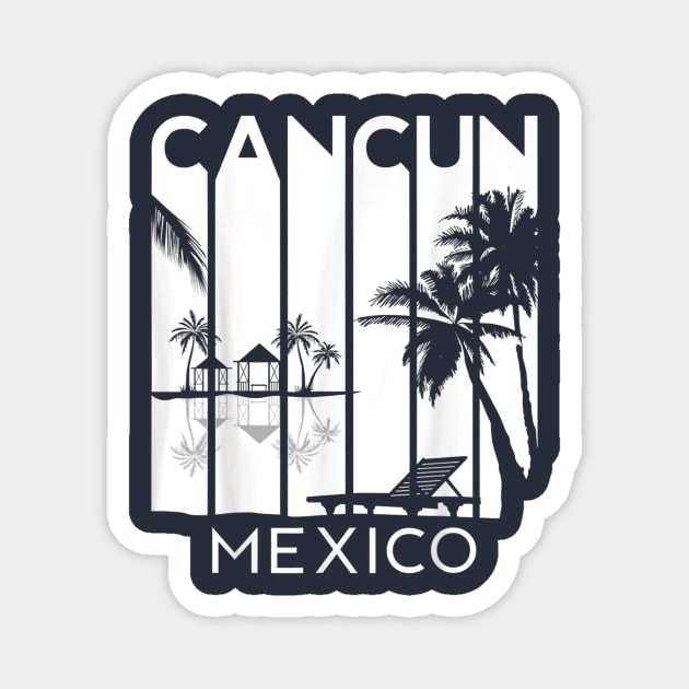 Cancun Mexico Magnet by Distefano