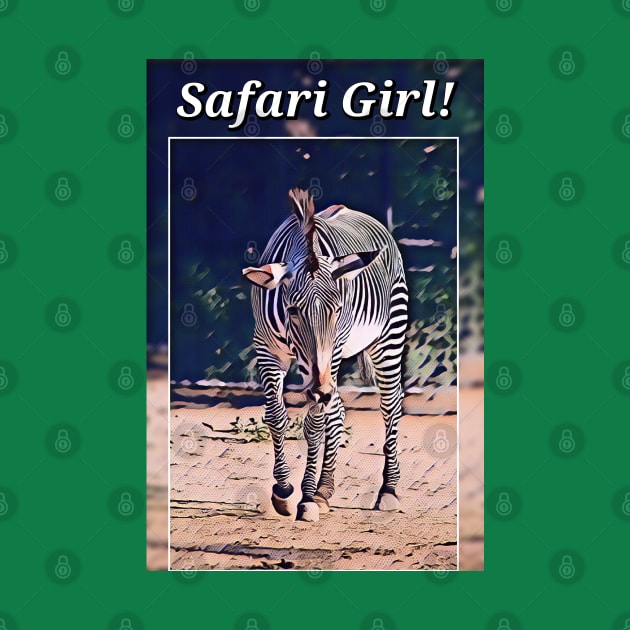 Safari Girl Zebra by Safari Sherri