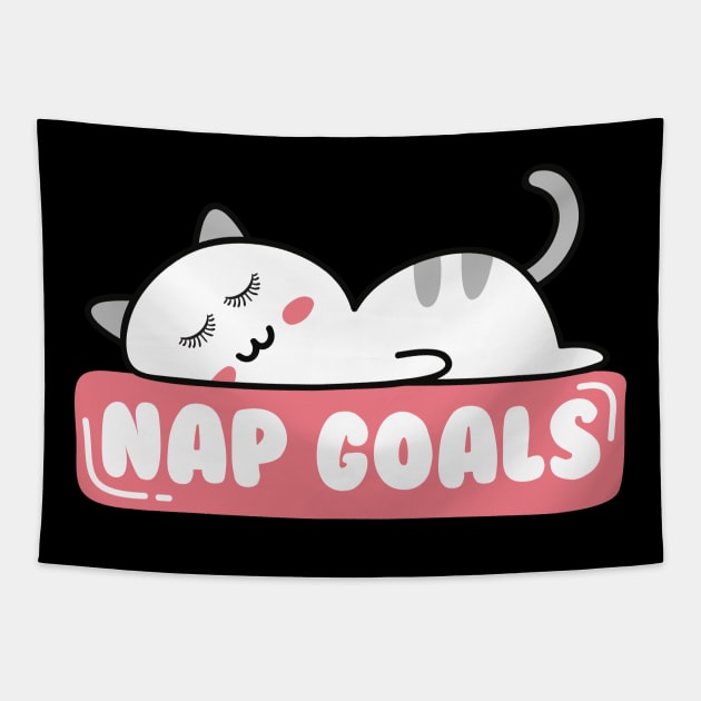 Naps Goals Tapestry by thingsandthings