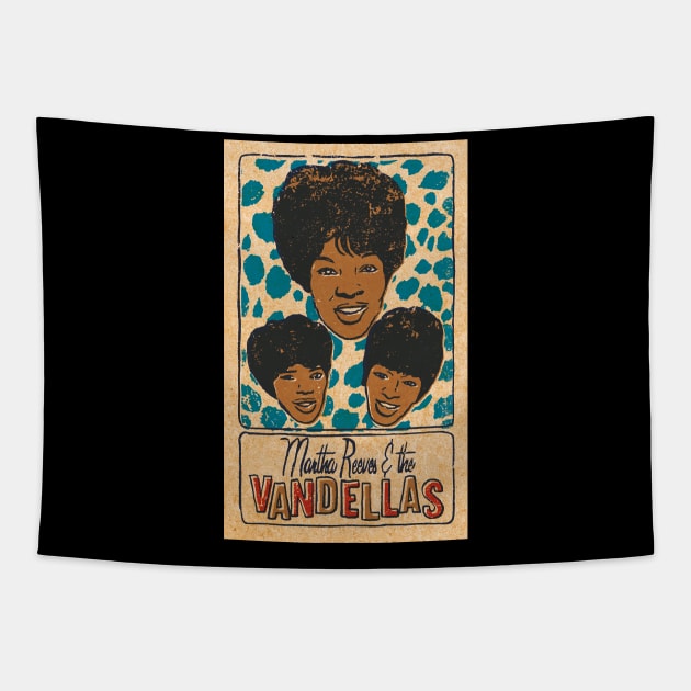 SOUL CARD DIANA ROSS Tapestry by MakLampir Grandong