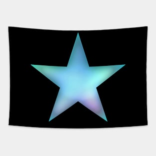 Star - Azur - blue Tapestry