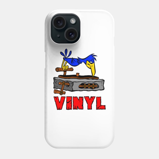 Stoneage Phonograph Phone Case by szymkowski