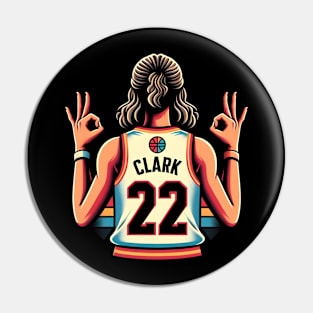 Caitlin Clark Retro Pin