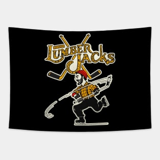 Muskegon Lumberjacks Hockey Team Tapestry