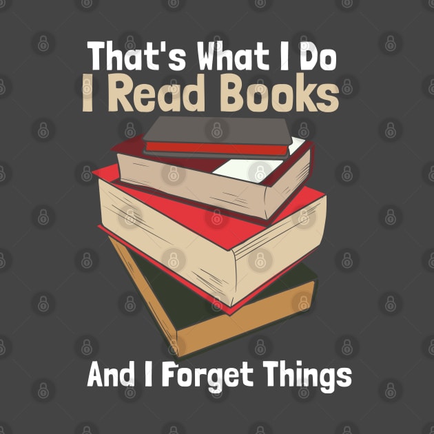 I Read to Forget Things by Tenh