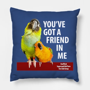 nanday & jenday conures Pillow