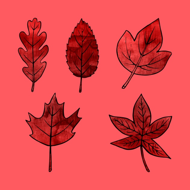 Red Leaves by Olooriel