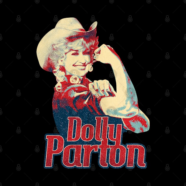 We can Do it! Retro Dolly Parton by ownerkian