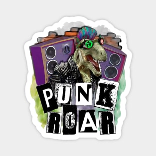 Punk Roar Trex Punk Magnet