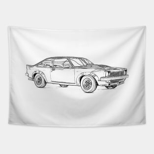 Holden Torana Wireframe Tapestry