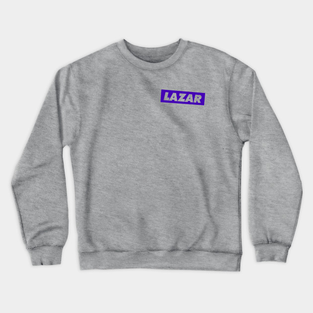 purple crewneck