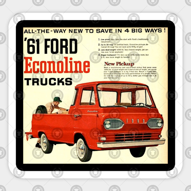 1961 Ford Econoline Pickup Ad
