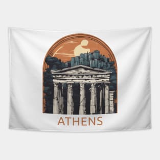 Athens, Ancient Greek Origins Tapestry