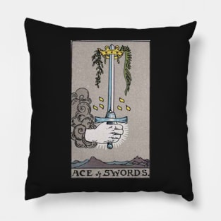 Ace of Swords - Tarot Card Pillow