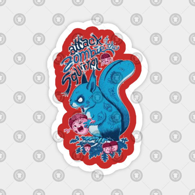 Zombie Squirrel Shirt Zombie Squirrel Funny Halloween Mon