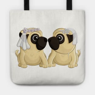 Bride Pugs Tote