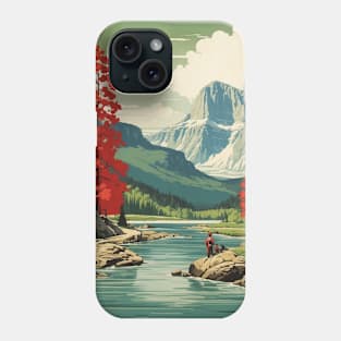 Ontario Canada Vintage Poster Tourism Phone Case