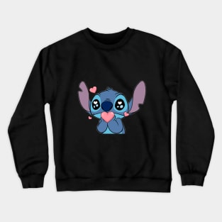 Stitch Crew Neck Sweatshirt