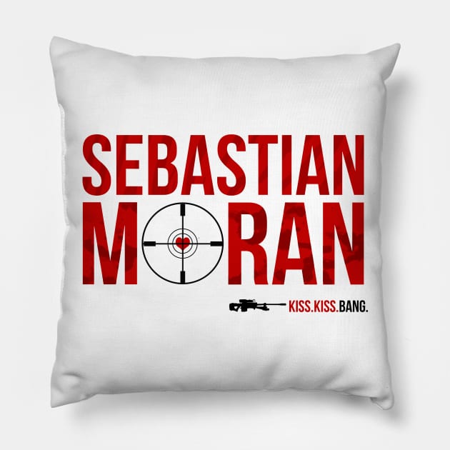 Sebastian Moran Pillow by sheepypu