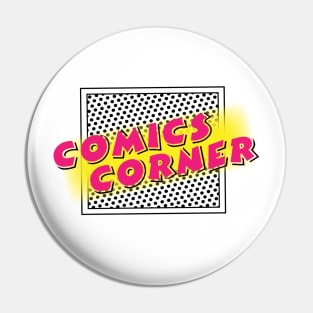 Comics Corner Pin