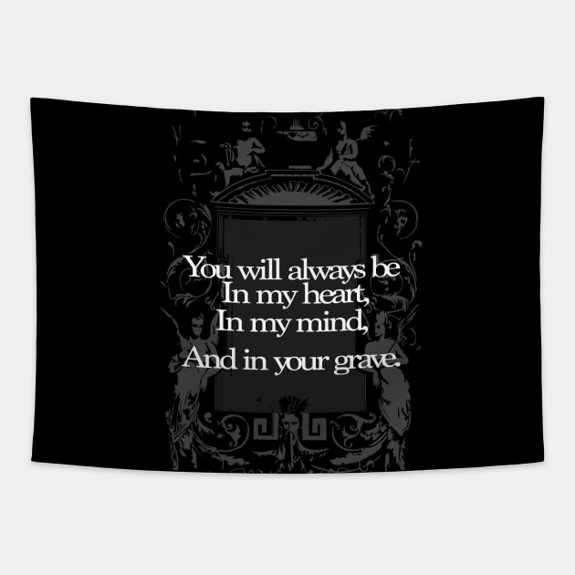 In your grave Tapestry by Contenebratio