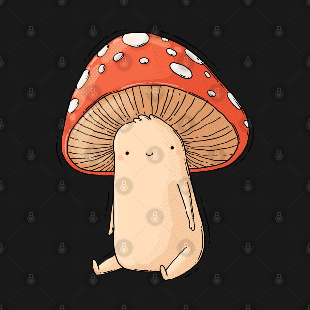 Little Mr Shroom by Tania Tania