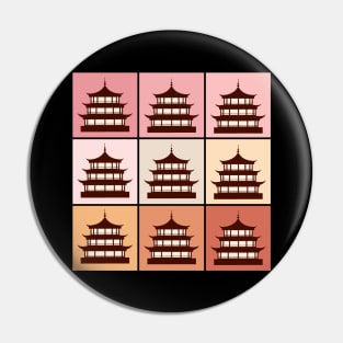 Streetwear Urban Pop Art Pagoda Japanese 419 Pin