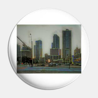 Dallas, Texas Sky scrapers Pin