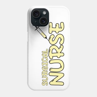 Surgical Nurse Yellow Phone Case