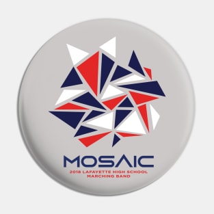 Mosaic Original Show Shirt Design Pin