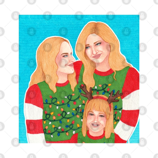 Avalance & bebe xmas by evthewitch