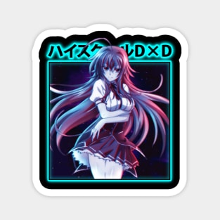 Sacred Gears Unleashed High School DxD Power-Up Tee Magnet