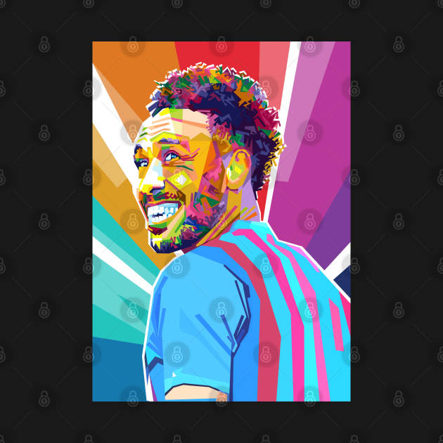 AUBAMEYANG GEOMETRIC ART by Vector Baturaja