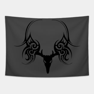 tribal skull 2 Tapestry