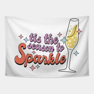 This the season to sparkle  funny 2023 new year christmas gift idea Tapestry