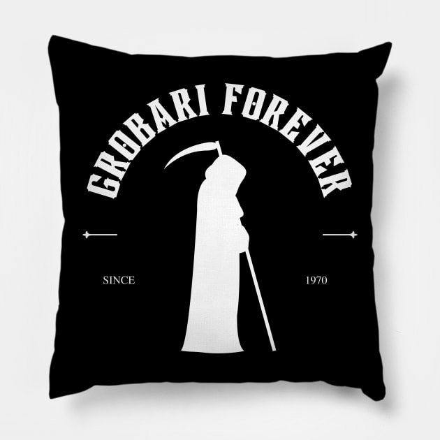 Grobari Forever Pillow by Providentfoot