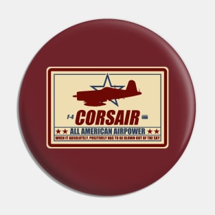 F-4 Corsair Pin