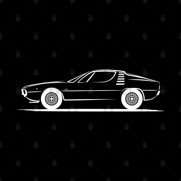 Alfa Romeo Montreal White by PauHanaDesign