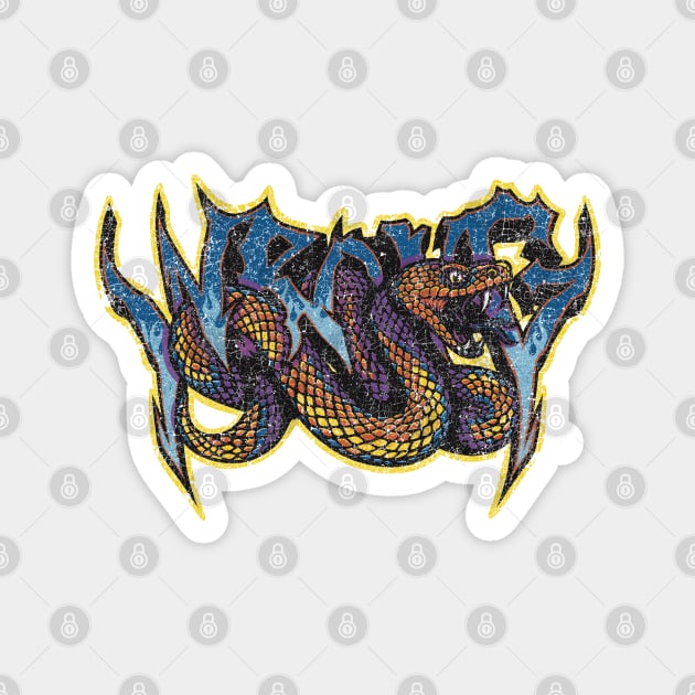 Wrong Snake – Venomous Vintage Streetwear Magnet by Wrongteeshirt
