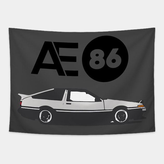 AE 86 Tapestry by Lili's Designs