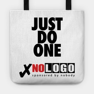 Anticapitalist no logo Tote