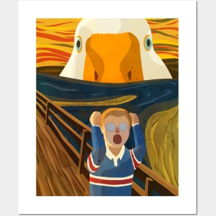 Two Player Untitled Goose Game Poster for Sale by ChailynReed