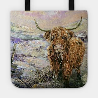 Highland Cow Tote