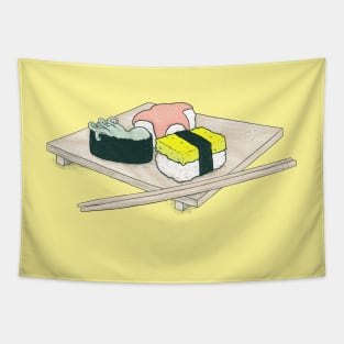 Seafood Sushi Tapestry