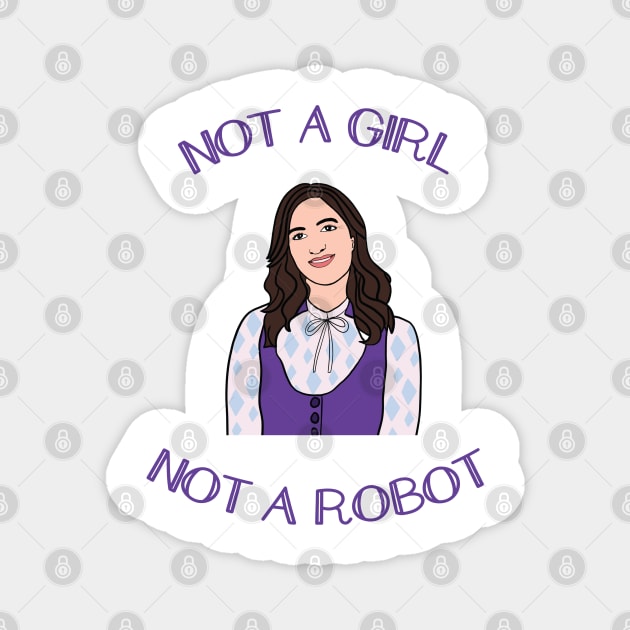 Janet The Good Place Quote Magnet by BasicBeach