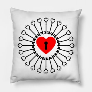 Finders Keypers Lover Gift Pillow