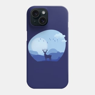 Deer In Forest Phone Case